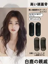 ふんわりヘアパッド【通気性・ヘアルートを隠す・高い頭頂用】
