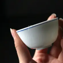 茶器 小さな茶碗 功夫茶器 陶器 和風禅意 白釉 古典