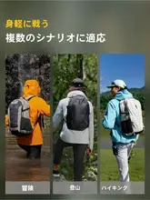 Toread 防水機能付き 登山用バックパック【アウトドア・双肩タイプ・極上の柔らかさ】