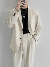 春夏用カジュアルスーツジャケット【フィット・トレンドデザイン・男性用】（セットアップ対応）