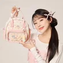 春のカジュアルミニリュック【大容量・かわいいデザイン・女子向け】