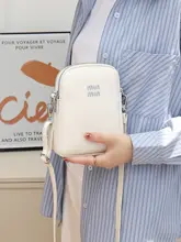 ミニショルダーバッグ【軽量・縦型・高級感・スマートフォン対応】