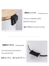 ゴミ箱 大容量 家庭用 竹製蓋 創造的 踏み式 ステンレス