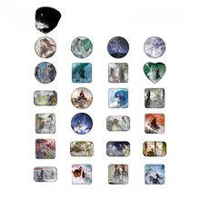 魔道祖師 アニメ関連 ばじー徽章ブラインドボックスシリーズ【ポラロイド透明カード・ブラインドボックス】