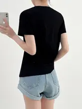 極上の柔らかさのシルクコットンラウンドネック半袖Tシャツ【女性用・着やせ効果・薄手】