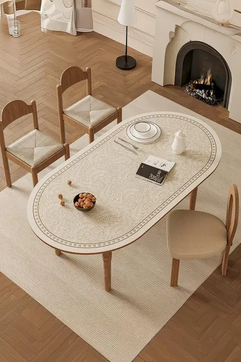 ALsen 現代風レザー テーブルマット【防水・防油・高級感】