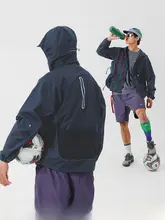 ジャケット メンズ 軽量 速乾 通気性 アウトドア トレッキング カジュアル 秋物 「NothommeBLUE」
