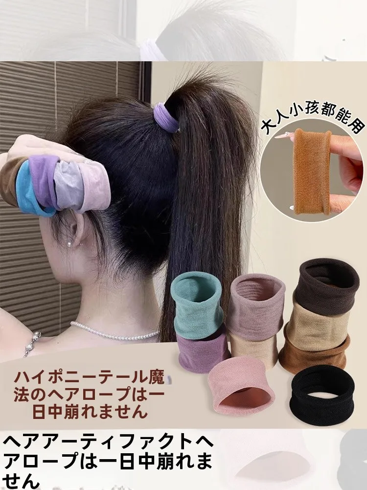 高伸縮性ポニーテール用ヘアゴム：耐久性と女性向けのまとめ髪に最適な選択