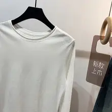 秋季用 プレーンカラー マルチウェア 長袖 Tシャツ【柔らかいフランネル・ラウンドネック】