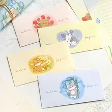 犬と猫のデザイン便箋セット【ロマンティック・かわいい・封筒付き】