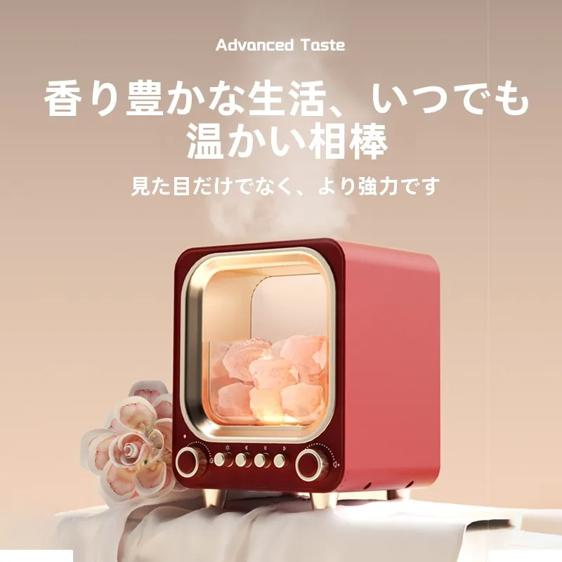 アロマディフューザーと加湿器の違い：レトロデザインの加湿器F3が解決する実際の使い分け
