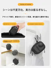 ポータブル収納ポーチ【ハードシェル・多機能・カラフル】