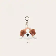 ぬいぐるみ バッグチャーム コッカースパニエル 犬 もこもこ キーホルダー プレゼント 「LIVHEART」