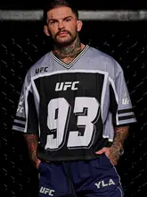 YOUNGLAUFC メンズVネック速乾Tシャツ【メッシュ素材・ルーズフィット・スポーツ用・ショートスリーブ】