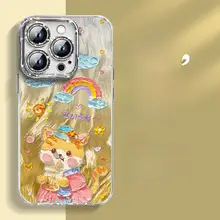 スマホケース 対応iPhone16 iPhone15 背面フラッシュ粉 レンズ保護フィルム 落下防止 シリコン 高級感 創造的