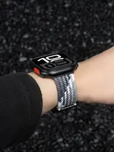 Apple Watch用 バンド メンズ ナイロン 編み込み パラシュートバックル 通気性 スポーツ 夏 上品