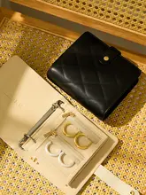 高級感あふれるジュエリーポーチ【耳飾り・ネックレス・指輪収納可・持ち運び便利】