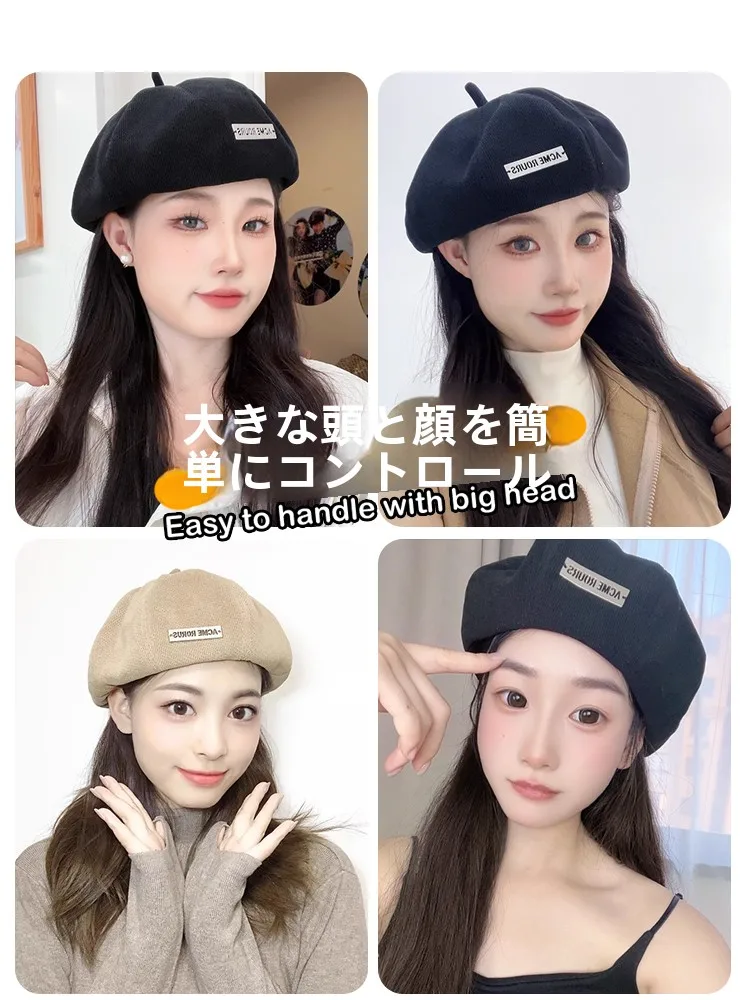 金属デザインの女性用ベレー帽：レトロスタイルとオクタゴンデザインの実用性と適用シーン