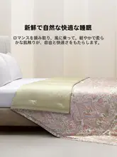 新雪丽繊維の夏用掛け布団【洗濯機可・エアコン用・涼感】