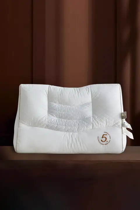 快適な睡眠をサポート！ ハスカップ枕【首を支えるデザイン・崩れにくい】