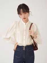 女性用シャツ【秋冬・洗練されたデザイン・通勤・重ね着に最適】