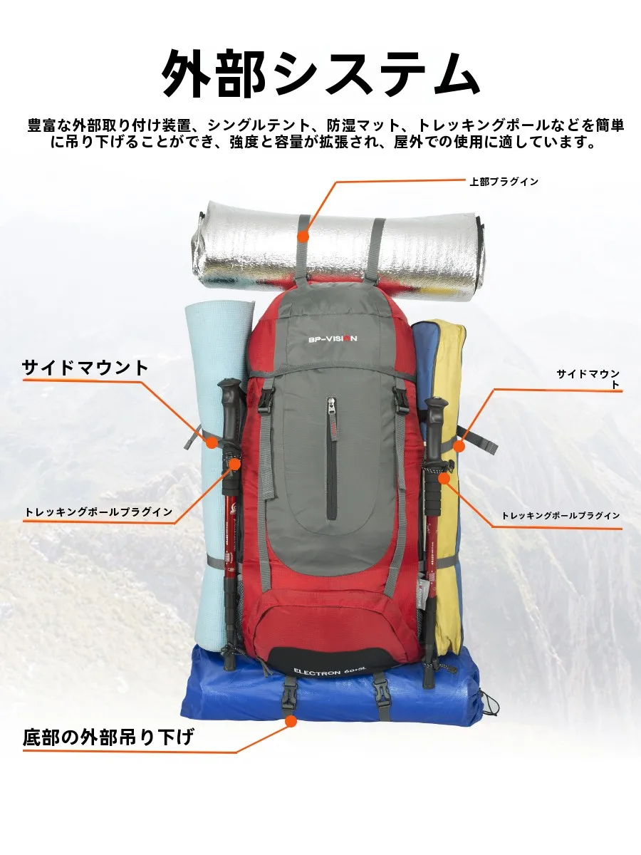 キャンプ道具を節約調達｜実際に使ってみた結果　60Lリュックの実用性徹底解説