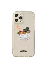 シンプルデザインのエコショッピングバッグ【野菜用・多機種対応】