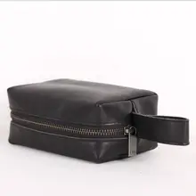 第一層牛革 ミニトラベル 収納バッグ