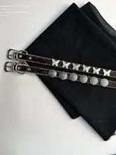 豹柄バタフライチャokerネックレス【女性用・洗練されたデザイン・アートスタイル】