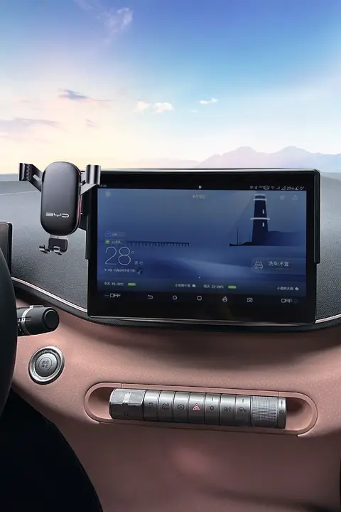 車載スマホホルダー【適合比亚迪海鸥・ナビゲーション機能付き】