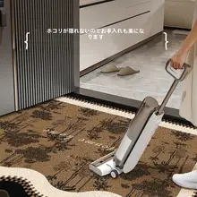 中世スタイルの玄関ドア フロアマット 家庭用滑り止めと耐摩耗性