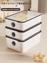 衣類整理ボックス【蓋付き・引き出し式・衣類収納用】（セットアップ対応）