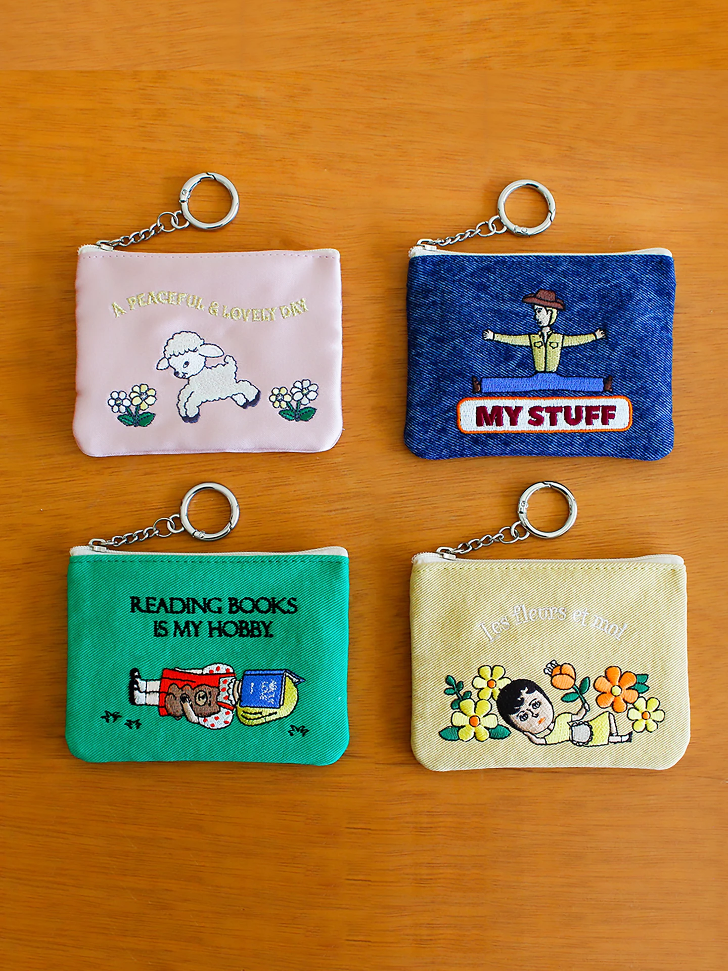EDCグッズ選びで迷うなら、この「刺繍イラスト付き多目的財布」が今こそおすすめ？