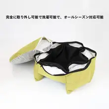 秋冬用の暖かい六角ペットベッド【洗える・猫と小型犬対応】