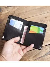 本革製 メンズミニ財布【スリムデザイン・牛革・学生用】