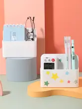 マグネット付き小型収納ボックス【冷蔵庫・ホワイトボード用・仕切り付き】