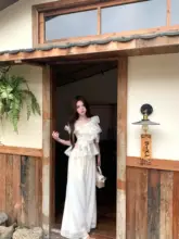 女性用フリルレースキャミソール【夏用・ハイウエスト・ワイドパンツ・カジュアル】（セットアップ対応）