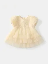 女の子用 夏のワンピース【プリンセススタイル・ケーキスカート】