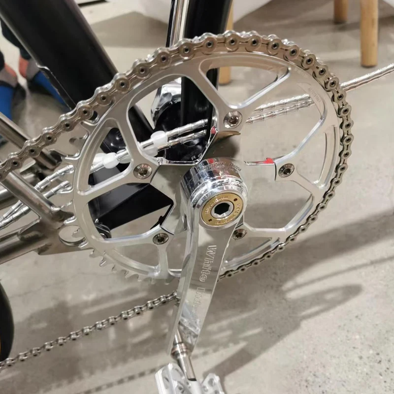 折りたたみ自転車用アルミ合金ギアプレート：チェーン交換に必要なプレートの選定と実用性