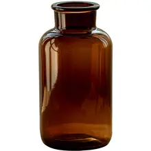 茶色ガラス花瓶 生け花 水耕栽培 用途 家庭装飾 レトロスタイル