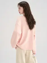 カーディガンとパンツのラフスタイルセットアップ【秋冬用・コットン・デザイン】（セットアップ対応 ）