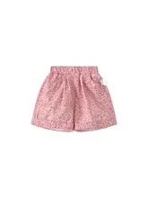 子供用 夏季豹柄ショートパンツ【おしゃれデザイン・女の子用】（セットアップ対応）