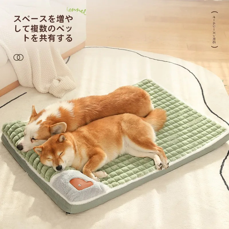 冬用ペットマット：洗濯可能・犬猫兼用・極上の柔らかさ