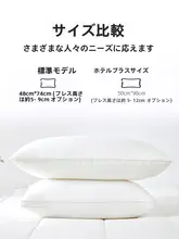 超高枕頭 偏硬 枕芯 変形しない 厚みあり 高さあり