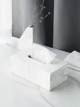 天然大理石ティッシュボックス 浴室 使用 ホテル サンプルルーム 装飾品