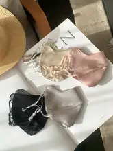 桑蚕色 シルク製 UVカットマスク【女性用・医療用デザイン・目の保護】