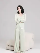 極上の柔らかさのフィット感あるパジャマ【春夏用・薄手・外出可・二重デザイン】（セットアップ対応）