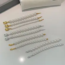 万能金具 パールネックレス用延長チェーン【DIYアクセサリー・接続金具】