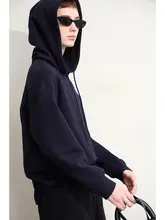 フード付きローズ刺繍入りパーカー【極上の柔らかさ・ゆったりしたデザイン・レディース用】