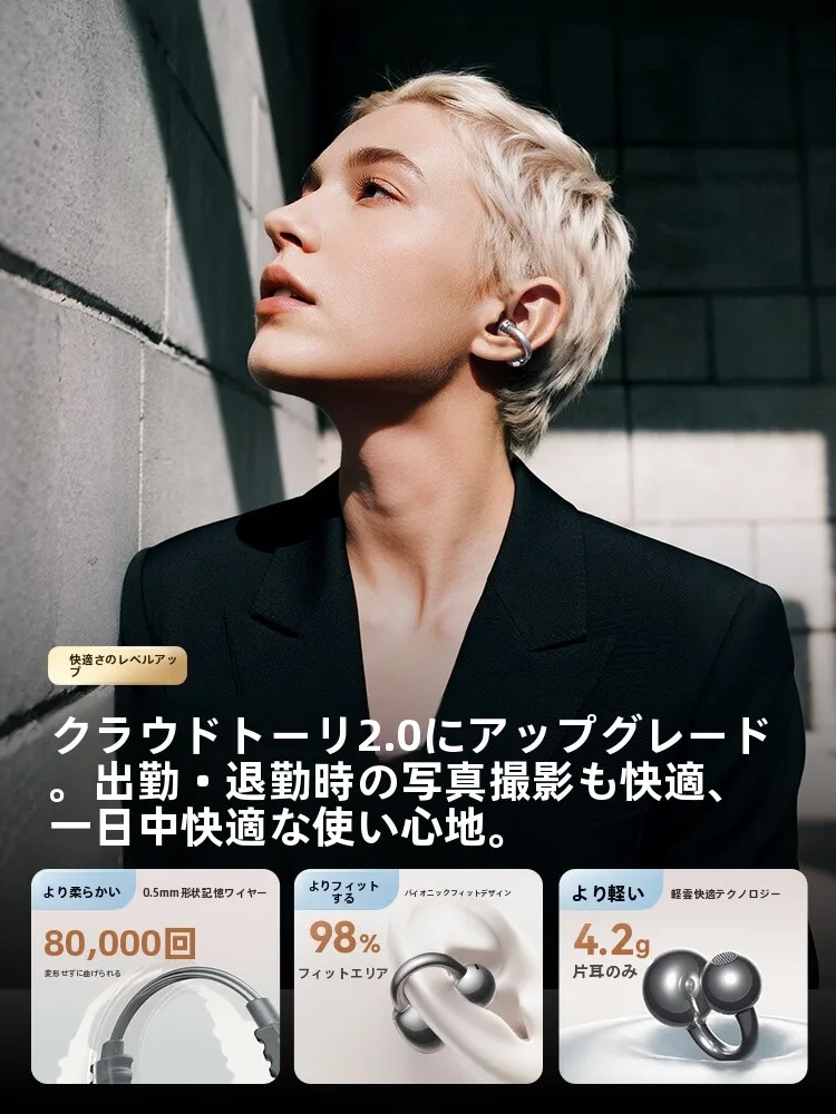 骨伝導式Bluetoothイヤホン S7S Ultra：ASMR向けのAI翻訳機能とHiFiサウンドを実現